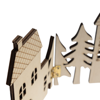 Foldable House Decoration