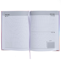 A5 Holographic 2026 Day a Page Casebound Diary