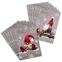 Christmas Gonks Christmas Cards: Pack of 12