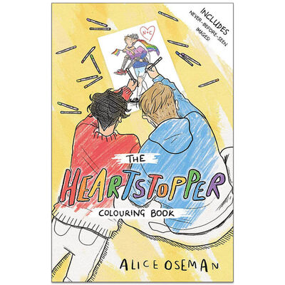 The Official Heartstopper Colouring Book & Colouring Pencils Bundle image number 2