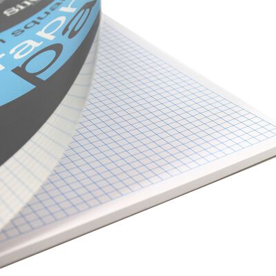 Silvine A4 Graph Squared Paper: 5mm image number 2