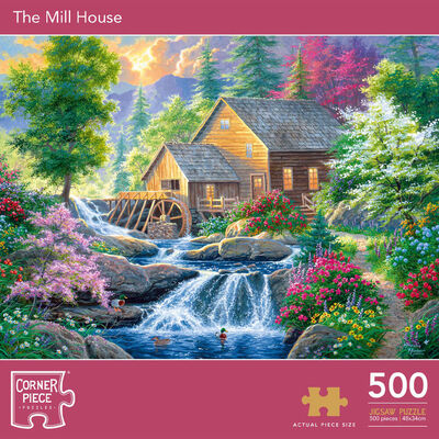 The Mill House 500 Piece Jigsaw Puzzle image number 1