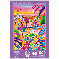 Park G&uuml;ell Barcelona by Nolwenn Denis 500 Piece Jigsaw Puzzle