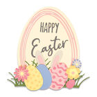 Easter Sentiments Metal Cutting Die Set image number 2