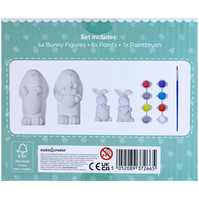 Paint Your Own Easter Bunny Family image number 3