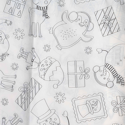 Colour Your Own Christmas Tablecloth image number 2
