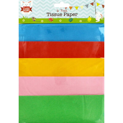 Easter Tissue Paper: 16 Sheets image number 1