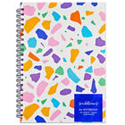 A4 Wiro Bright Abstract Notebook image number 1