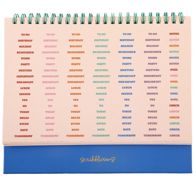 Colour Block Weekly Desk Planner image number 3