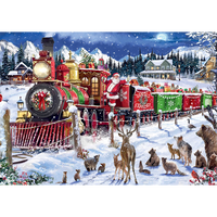 The Christmas Train 1000 Piece Jigsaw Puzzle