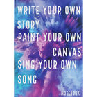 A4 Casebound Write Your Own Story Plain Notebook image number 1
