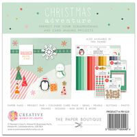 Christmas Adventure Paper Pad: 12 x 12 Inches