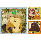 Hoppers 3 x 49 Piece Jigsaw Puzzle Set image number 2