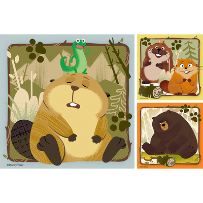 Hoppers 3 x 49 Piece Jigsaw Puzzle Set image number 2