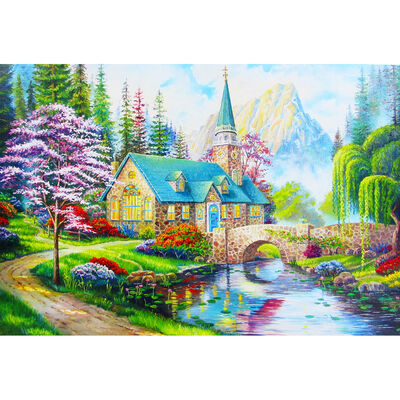 Woodland Seclusion 500 Piece Jigsaw Puzzle image number 4