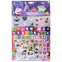 Peppa Pig Halloween 300 Sticker Pack