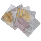 Grey and Gold Abstract Design Pad: 6 x 6 Inches image number 2