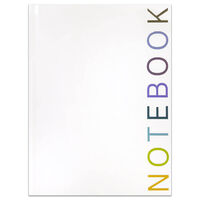 A5 Casebound White Notebook