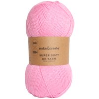 DK Acrylic Yarn: Bubblegum 100g