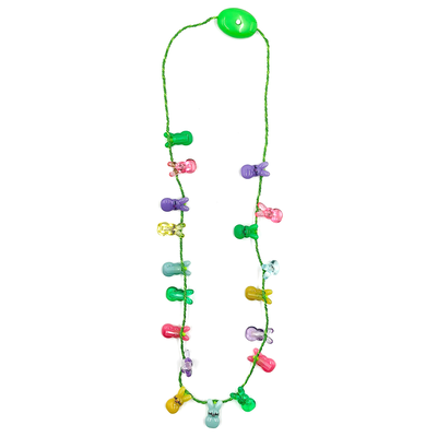 LED Easter Bunny Necklace image number 1
