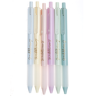 Pastel Retractable Ballpoint Pens: 6 Pack image number 2