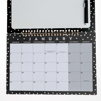 2026 Spots Memo Calendar with Dry Wipe Pen image number 2