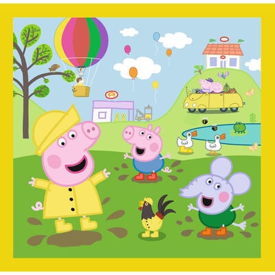 Peppa Pig 3-in-1 Jigsaw Puzzle Set image number 3