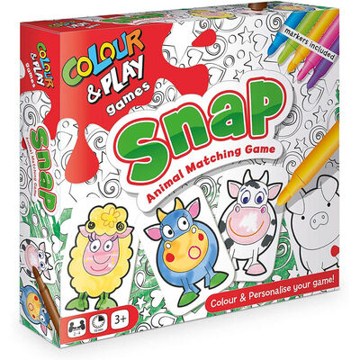 Colour & Play Snap Animal Matching Game image number 1