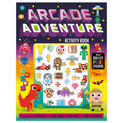 Arcade Adventure: Shiny Stickers Activity Book image number 1