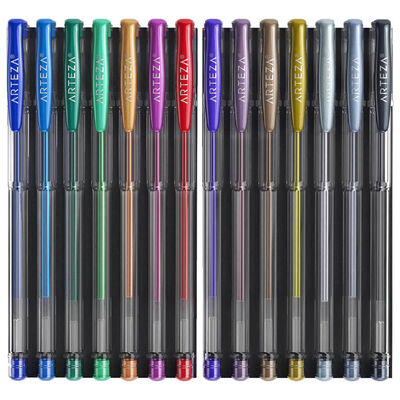 Arteza Metallic Gel Pens: Pack of 14 image number 2