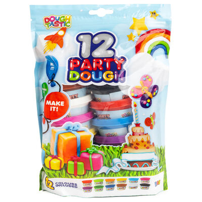 Party Dough Tubs: Pack of 12 image number 1