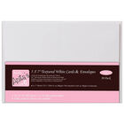 Anita's Textured White Cards & Envelopes: Pack of 50 image number 1