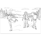 Yee-Haw! A Cowgirl Colouring Book image number 3