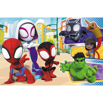 Spidey Amazing Friends 24 Piece Jigsaw Puzzle image number 2