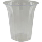 Flared Clear Plastic Candy Vase image number 1