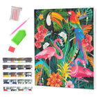Splat Planet A3 Diamond Painting Kit: Tropical image number 2