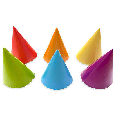 Paper Party Hats: Pack of 6 image number 1