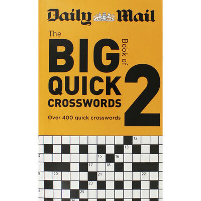Daily Mail: The Big Book of Crosswords 2 From £3.00 | The ...