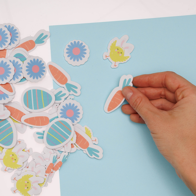 Easter Self-Adhesive Stickers Bundle image number 5