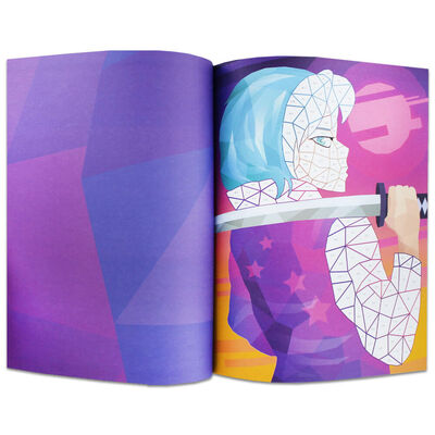 Manga: Kaleidoscope Sticker Mosaics image number 2