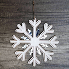 Wooden Hanging Snowflake image number 2