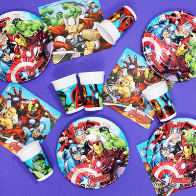 Marvel Avengers Small Paper Plates - 8 Pack image number 2