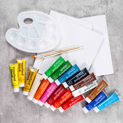 Crawford & Black Acrylic Painting Set image number 2