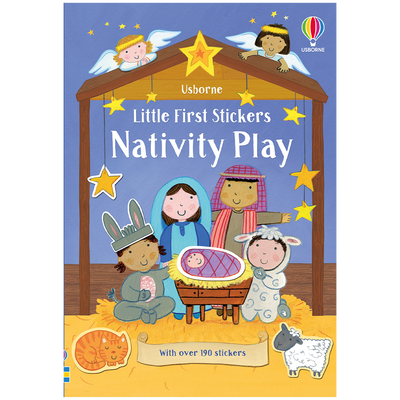 Little First Stickers Nativity Play image number 1