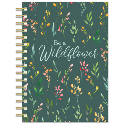 A5 Wiro Wildflower Notebook image number 1
