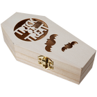 Trick or Treat Laser Cut Coffin image number 3