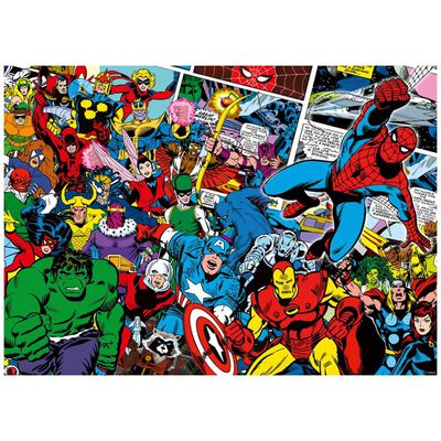 Ravensburger Marvel Challenge 1000 Piece Jigsaw Puzzle image number 2