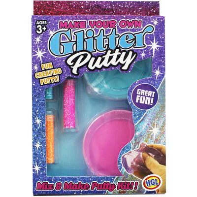 Make Your Own Glitter Putty Set image number 1
