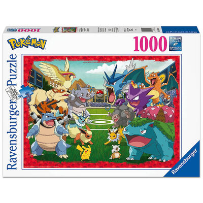 Pokemon Showdown 1000 Piece Jigsaw Puzzles image number 1