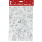 Colour Your Own Christmas Tablecloth image number 1